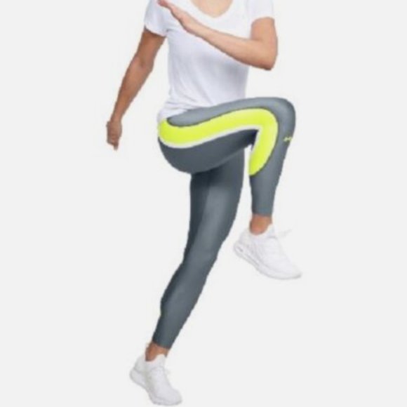 Under Armour HeatGear Stripe Ankle Crop 1359341-396 Women's X-Small XS - Picture 1 of 5